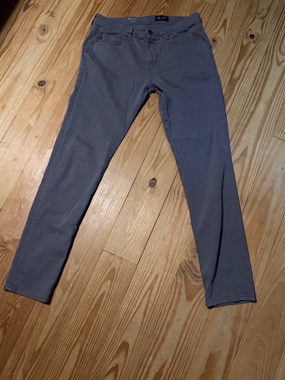 AG Adriano Goldschmied Tellis Modern Slim Pants in Gray